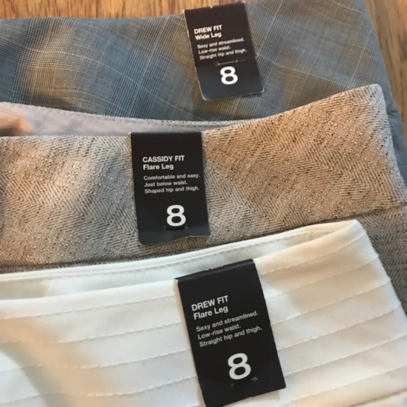 The Limited NWT Set Of 3 Pairs Of Career Pants - Picture 2 of 8